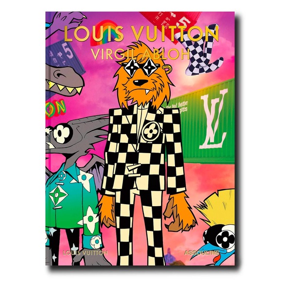 Louis Vuitton Other - Louis Vuitton Virgil Abloh Book (Classic Cartoon Cover) NEW Coffee Table Hard LV